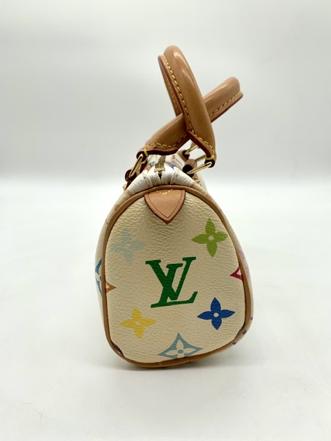 Mini bolso de mano Speedy con monograma multicolor de LOUIS